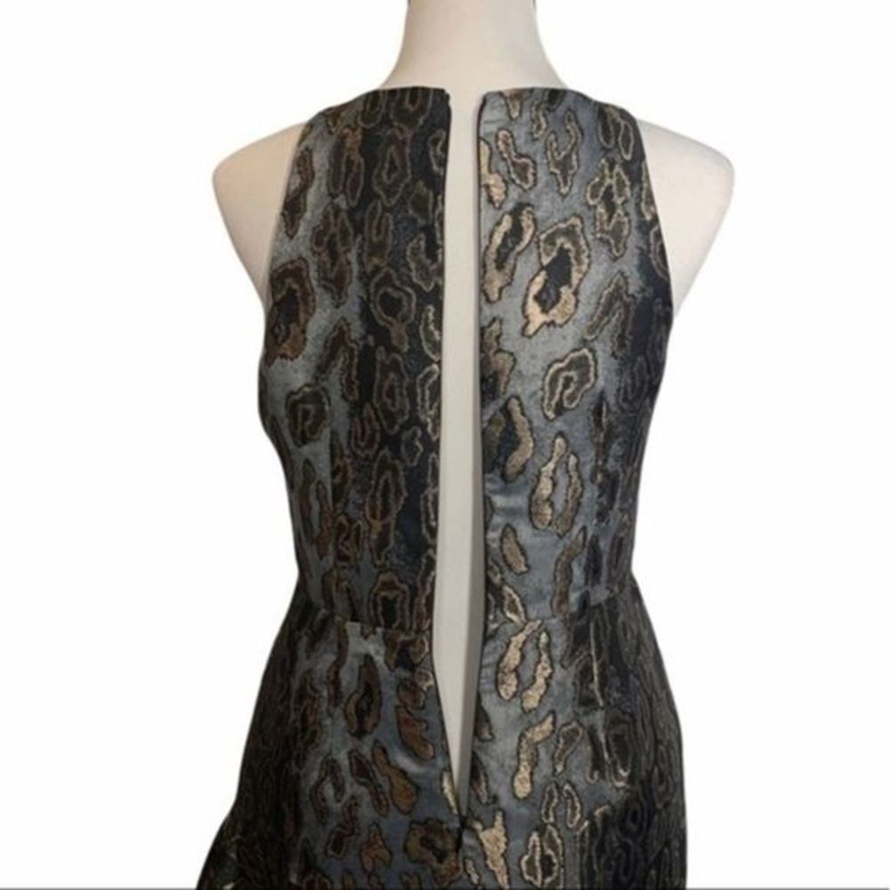 VINCE CAMUTO | Leopard Print Asymmetrical Ruffle - Picture 7 of 11